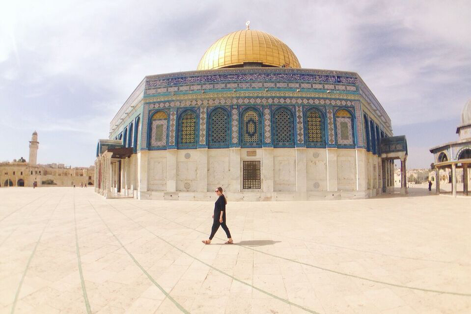 About Anne Christine Persson The Art of Travel Dome of the Rock Qubbat al Sakhrah Jerusalem Israel Blog 