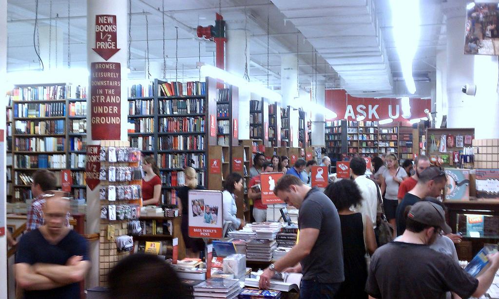 Five bookstores to travel for The Art of Travel Strand Books New York