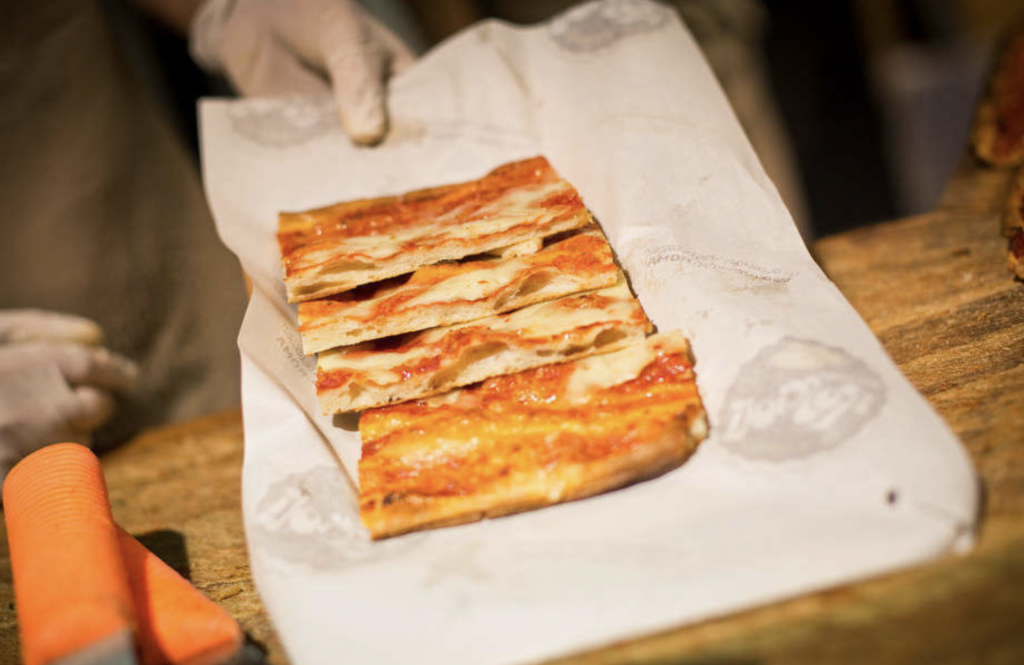 Five restaurants in Rome The Art of Travel Roscioli pizza al taglio Roma