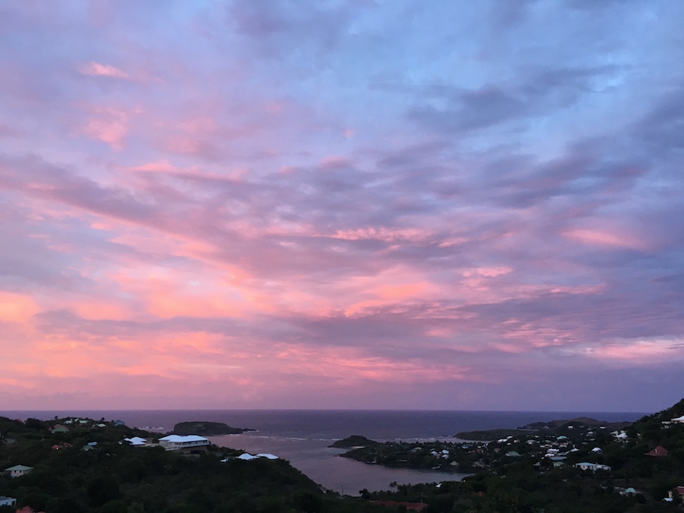 World Traveller Amalie Othilia Brandi Mikkelsen The Art of Travel Saint Barthelemy St Barths sunset