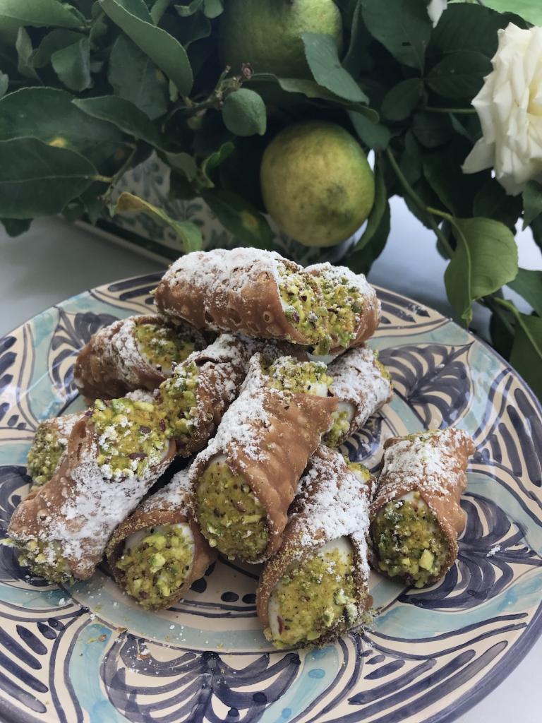 How to live it up in the former vineyard, Rocca delle Tre Contrade, in Sicily The Art of Travel cannolis